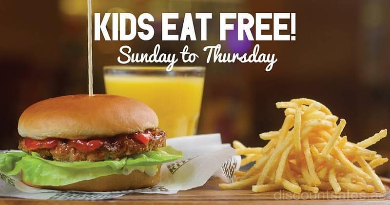 Kids Eat FREE Offer @ Dubai Marina Mall Fast Foods & Coffee Shops Shop Online at Dubai Offers 2