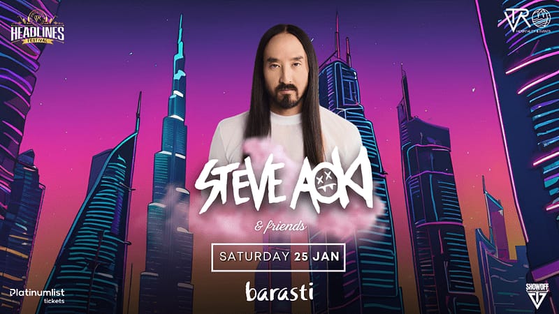 Steve Aoki at Barasti Beach in Dubai Festival Barasti Beach - Image 2