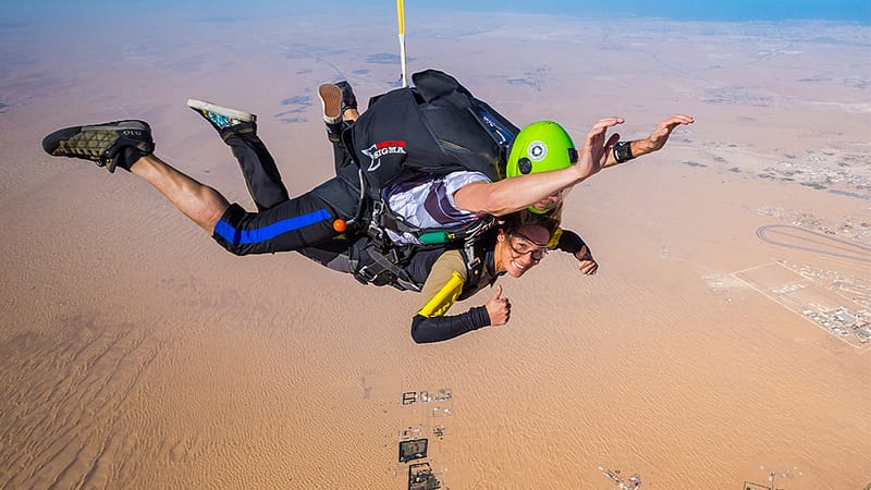 Tandem Skydive Desert Drop Skydive Dubai Skydive Dubai Desert Dropzone - Image 2