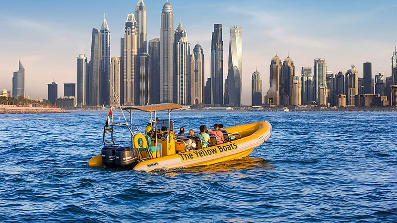 60 Minutes - Dubai Marina Tour Boat Tours and Cruises Yellow Boats (Dubai) - Image 2