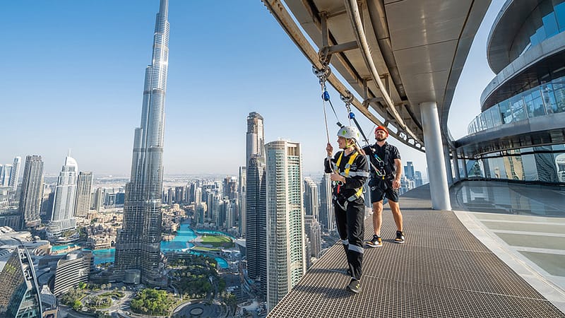 At the Top level 124 + Edge Walk Burj Khalifa Sky Views Dubai - Image 2