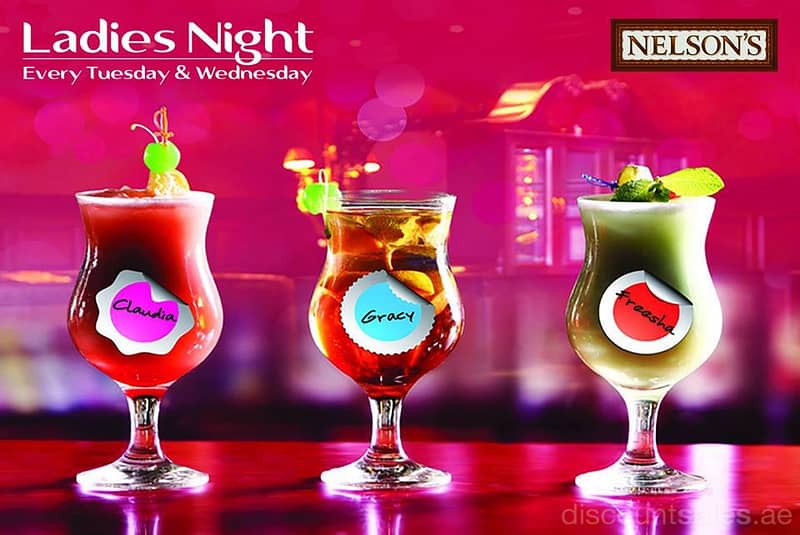 Ladies Night @ Nelson’s Media Rotana Entertainment Offers Shop Online at Dubai Offers 2