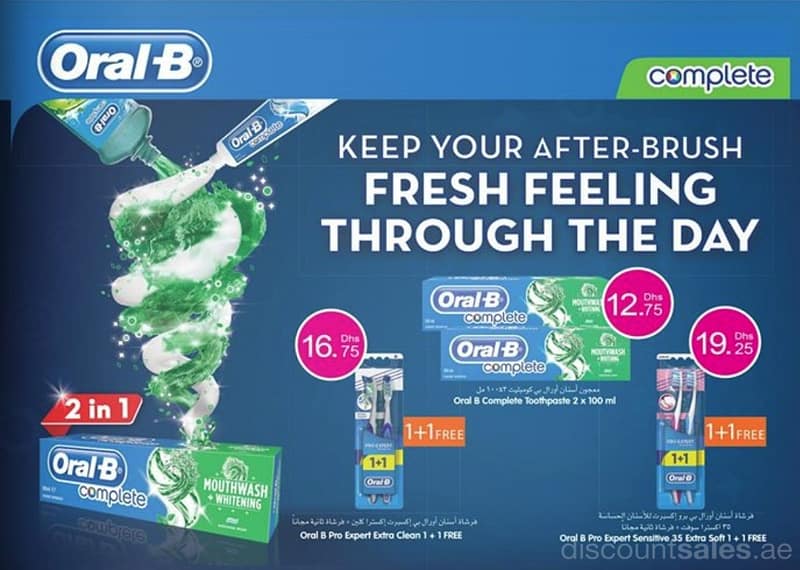 Oral-B Complete Special Offer @ Choithrams Everyday Essentials Shop Online at Dubai Offers 2