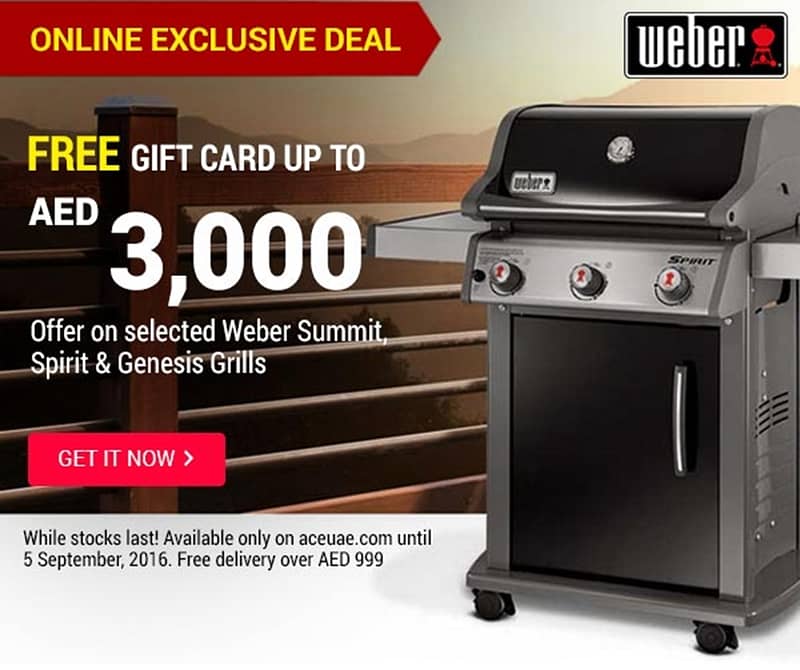 ACE ONLINE EXCLUSIVE DEAL! (till 5th Sept, 2016) Appliances Shop Online at Dubai Offers 2