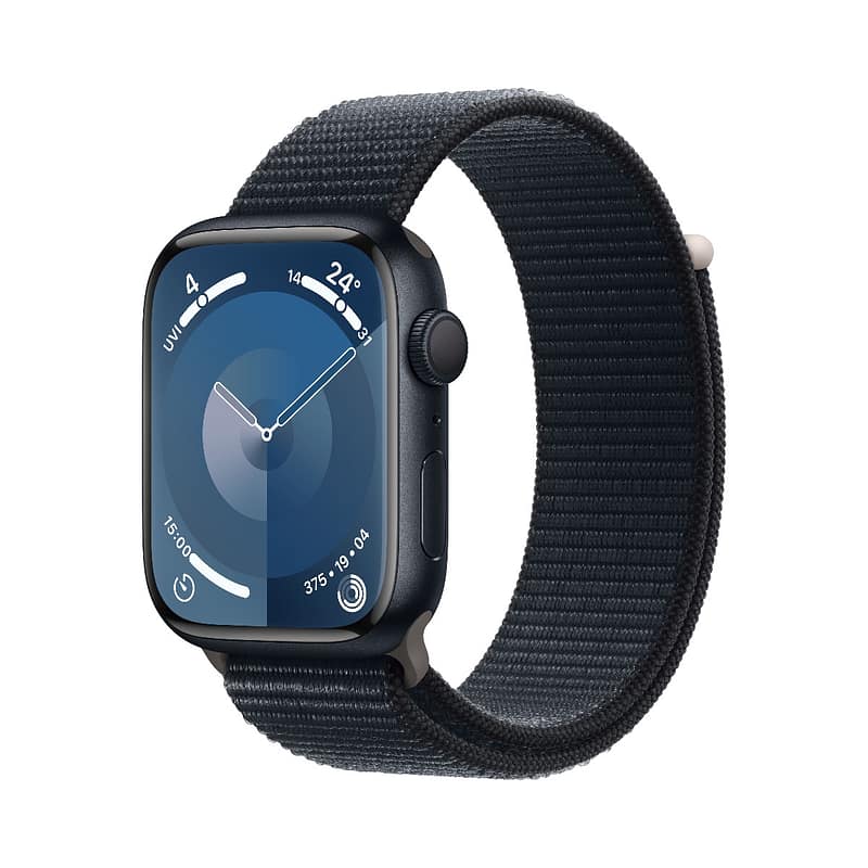 Apple Watch Series 9 GPS 45mm Midnight Aluminium Case with Midnight Sport Loop Apple Watch Shop Online at Dubai Offers 2