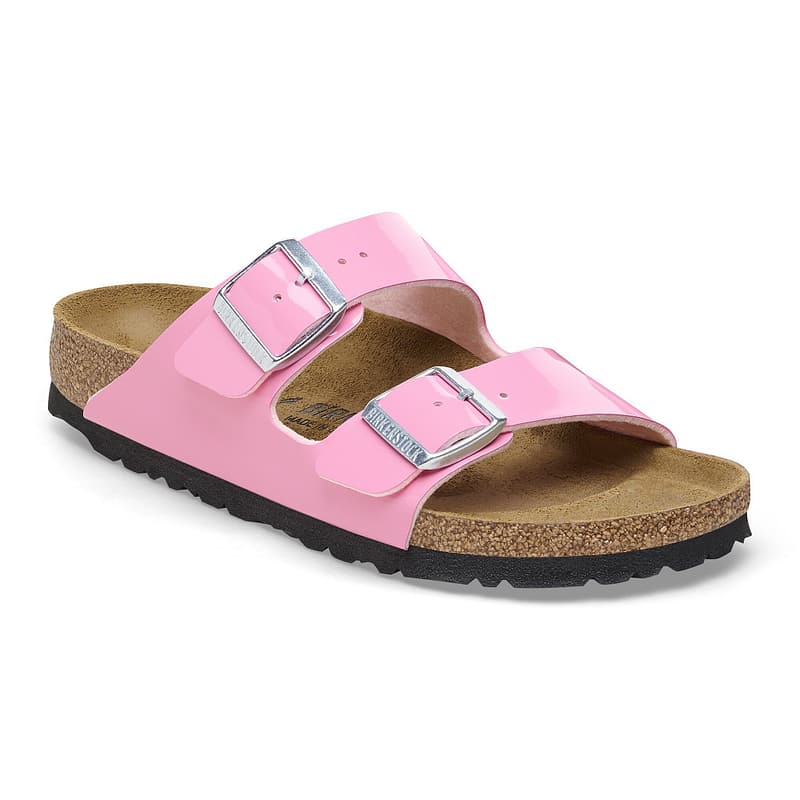 Arizona Birko-Flor Patent Patent Candy Pink/Black Female Female Shop Online at Dubai Offers 2