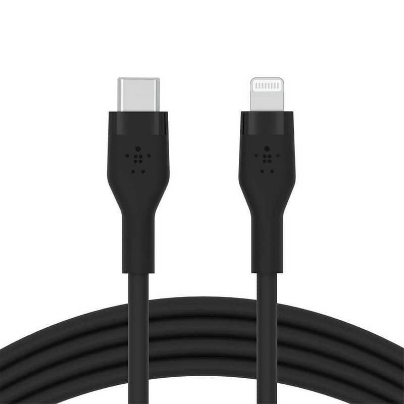 Belkin USB-C to Lightning Cable 3m, Black Mobiles & Tablets Shop Online at Dubai Offers 2