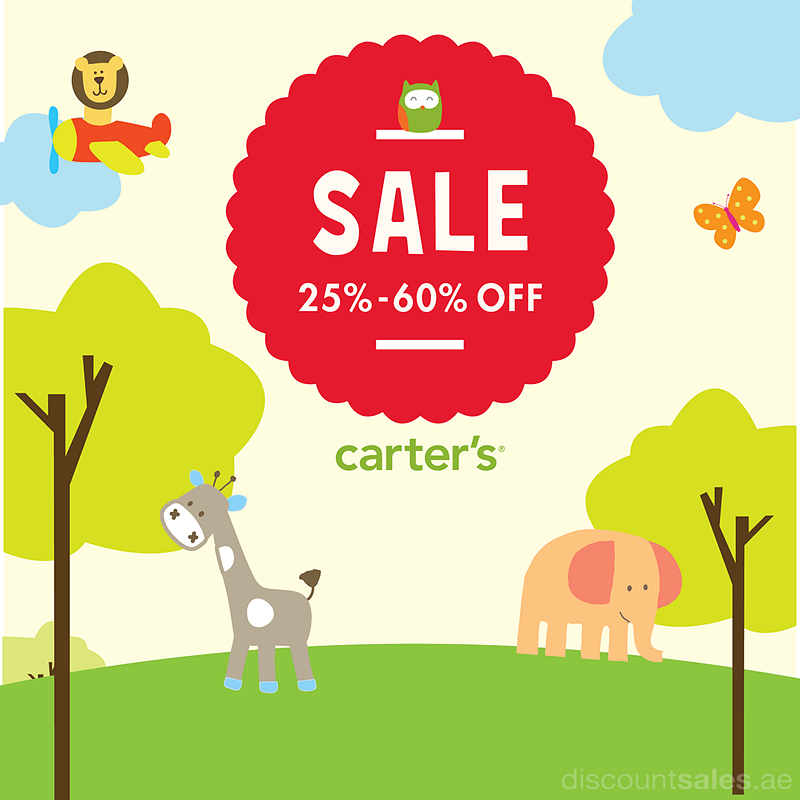 Carters Sale Upto 60 percent off Al Ghurair Centre Shop Online at Dubai Offers 2