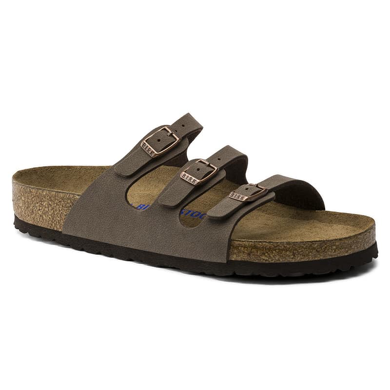 Florida Soft Footbed Birko-Flor Birkibuc mocca Female Female Shop Online at Dubai Offers 2