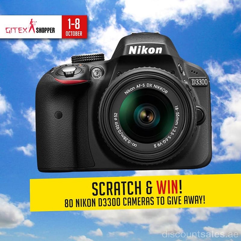 Gitex Shopper Scratch & win Promo Cameras & Accessories Shop Online at Dubai Offers 2