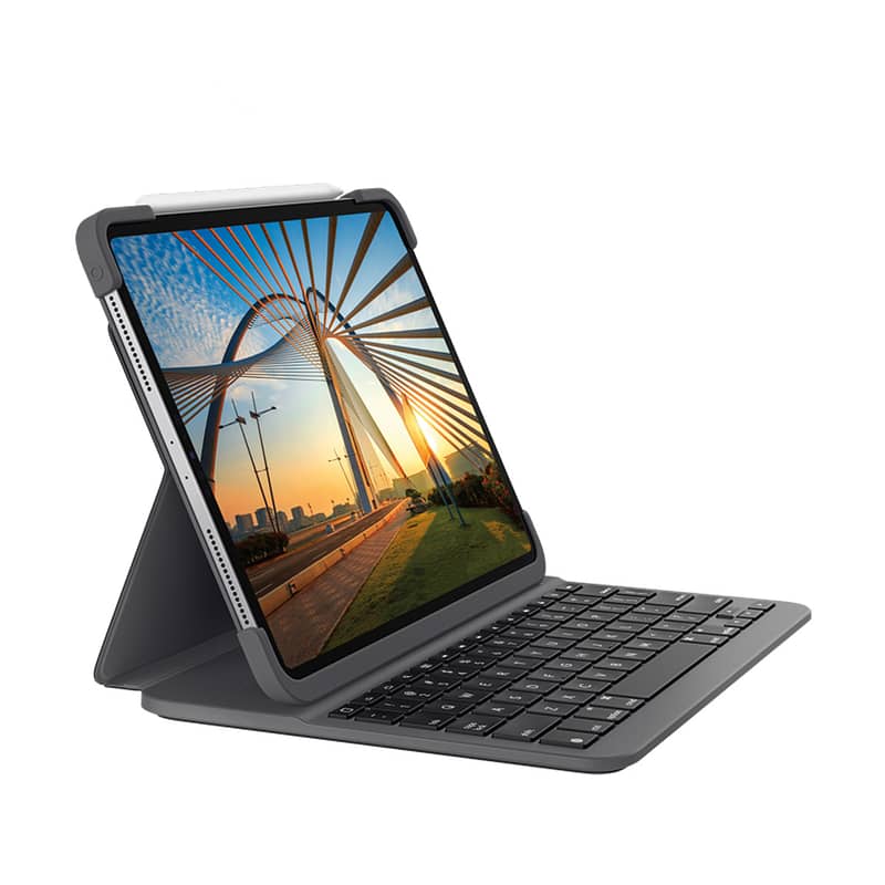 Logitech – Slim Folio Pro for iPad Pro 12.9-inch (3rd generation) – Black Accessories Shop Online at Dubai Offers 2