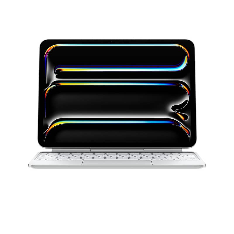 Magic Keyboard for iPad Pro 11-inch (M4) – Arabic – White Accessories Shop Online at Dubai Offers 2