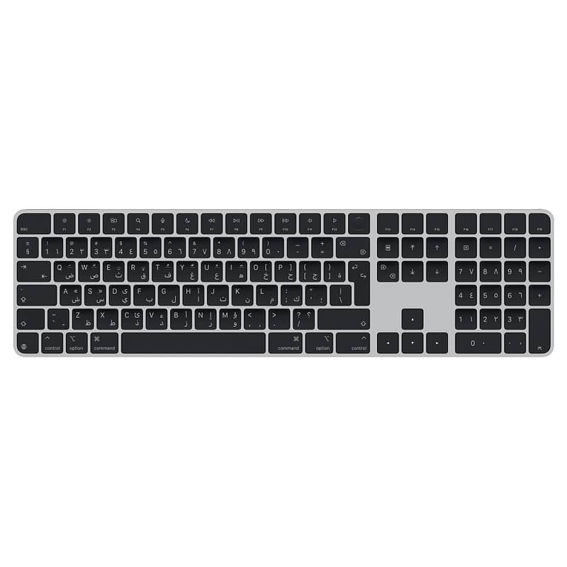 Magic Keyboard with Touch ID and Numeric Keypad for Mac models with Apple silicon – Arabic – Bl Accessories Shop Online at Dubai Offers 2