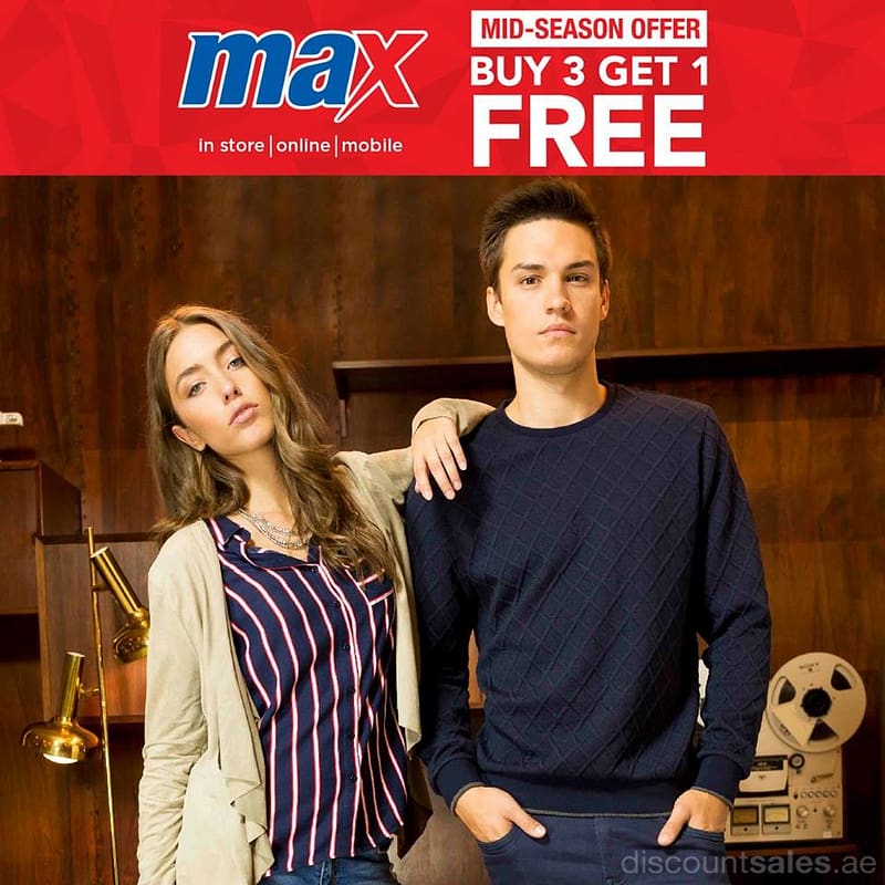 Max Buy 3 Get 1 FREE Mid-Season Offer Bags & Accessories Shop Online at Dubai Offers 2