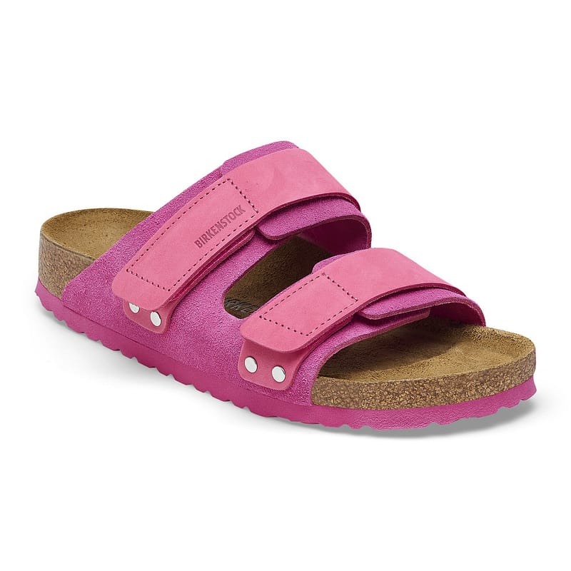 Uji Nubuck Leather/Suede Modern Suede Fuchsia Tulip Unisex Shoes Shop Online at Dubai Offers 2