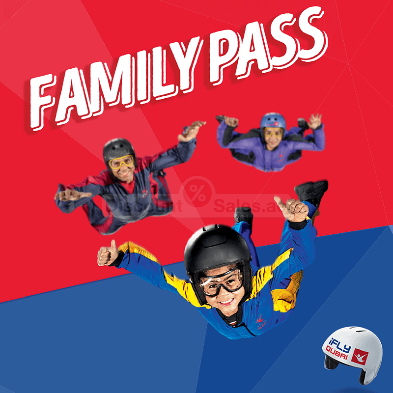 iFly Dubai Family Pass Exclusive Offer Entertainment Offers Shop Online at Dubai Offers 2