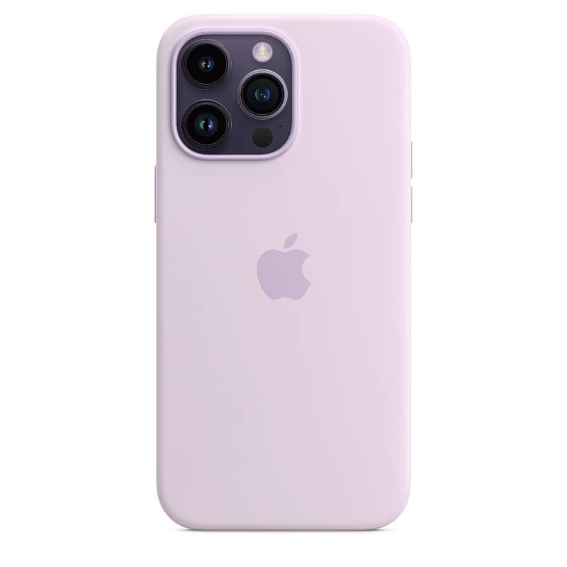 iPhone 14 Pro Max Silicone Case with MagSafe – Lilac Accessories Shop Online at Dubai Offers 2