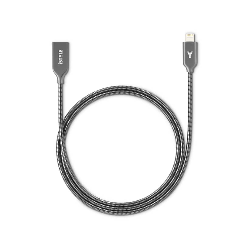 iSTYLE Metal Lightening Cable Space grey Accessories Shop Online at Dubai Offers 2