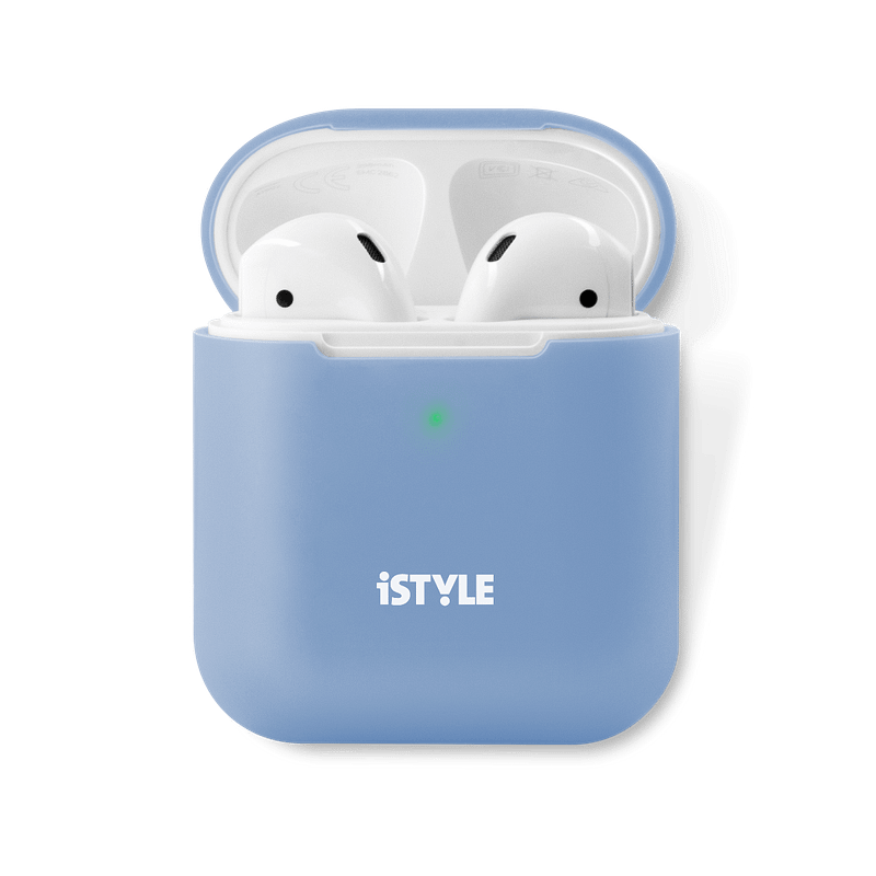 iSTYLE Silicone Cover AirPods 2nd Gen blue Accessories Shop Online at Dubai Offers 2