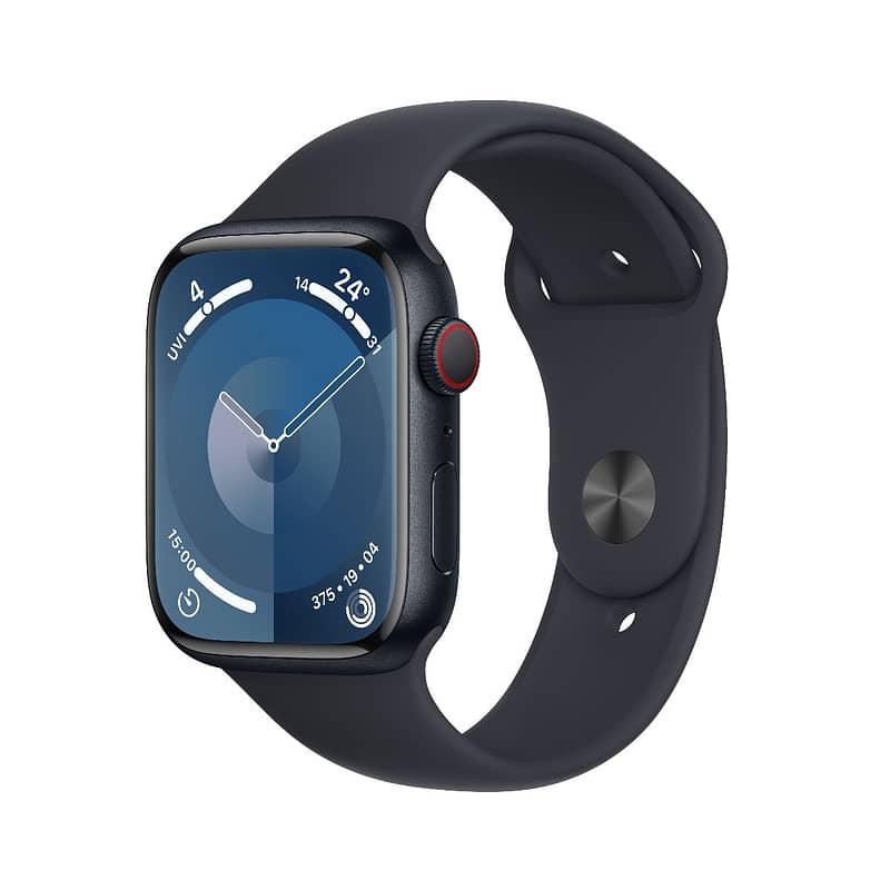 Apple Watch Series 9 GPS + Cellular 41mm Midnight Aluminium Case with Midnight Sport Band – M/L Apple Watch Shop Online at Dubai Offers 2