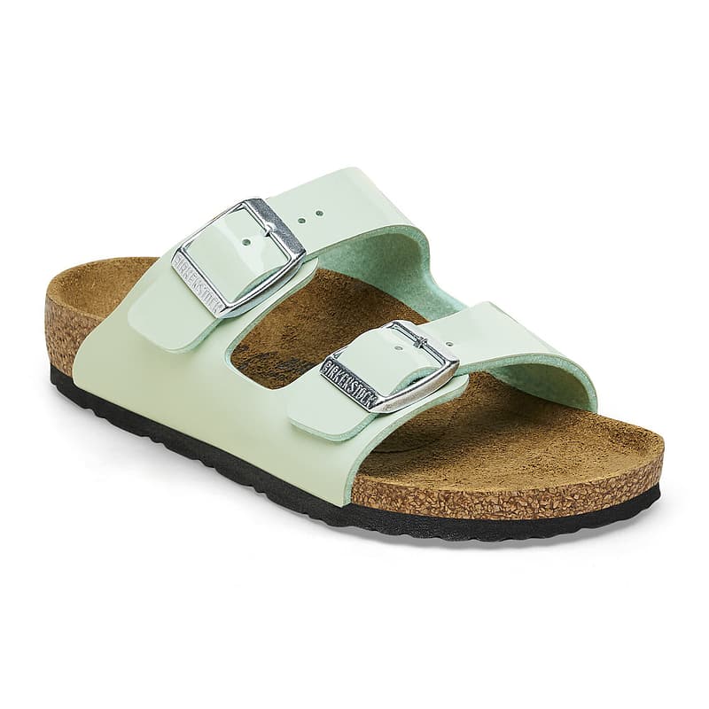 Arizona Kids BS Birko-Flor Patent Patent Surf Green Female Female Shop Online at Dubai Offers 2