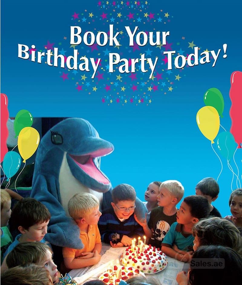 Dubai Dolphinarium Birthday Package Offer Children Shop Online at Dubai Offers 2