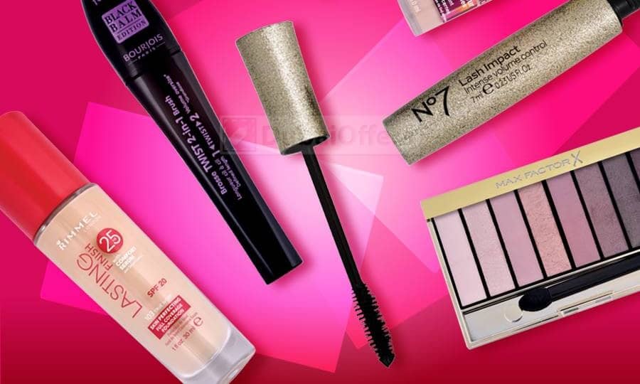 Buy 2 Get 1 FREE Offer on selected Make-up brands