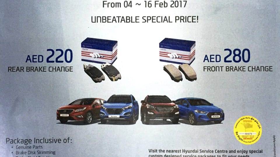 Unbeatable Change Brake Pads Offer